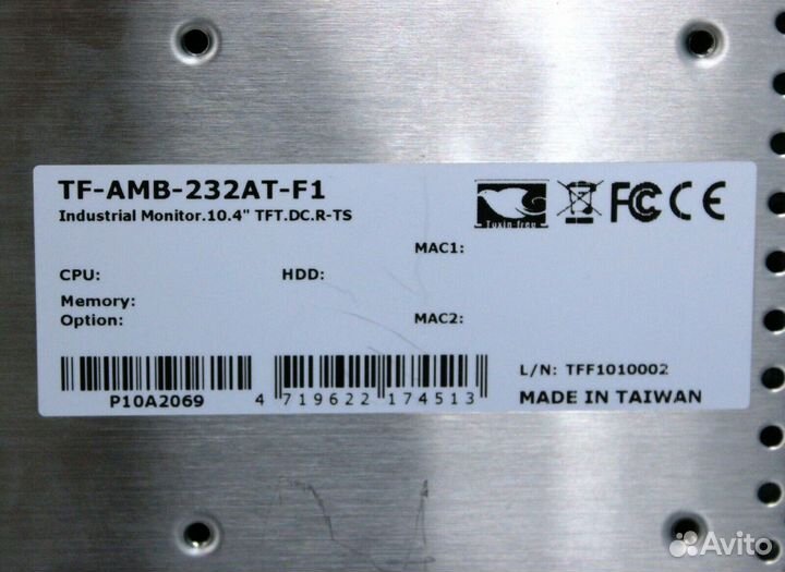 Дисплей монитор aaeon