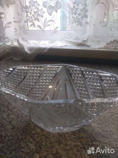 Ваза хрустальная СССР
