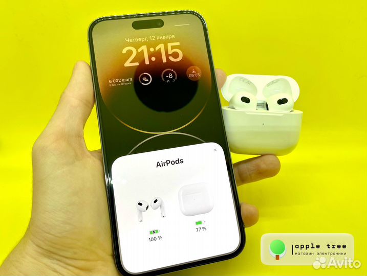 Наушники Apple AirPods 3 Medium + Чехол