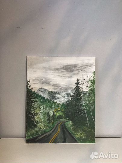 Картина холст акрил