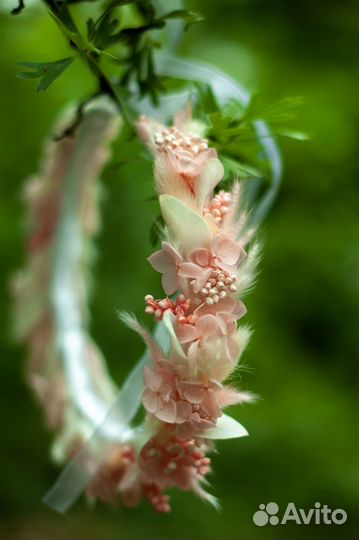 Венок из сухоцветов