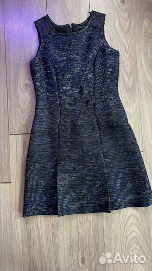 Платье с люрексом 44