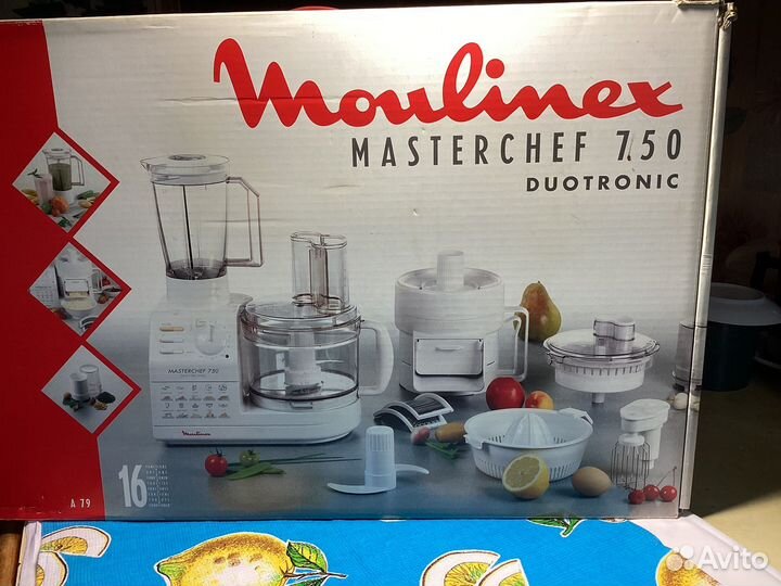 Кухонный комбайн Moulinex Masterchef 750 запчасти