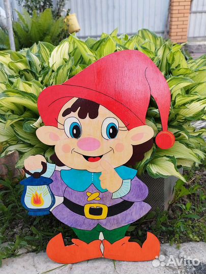 Гномик.Фигурки для сада и дачи