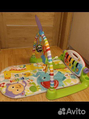 Мягкий развивающий коврик Пианино FisherPrice