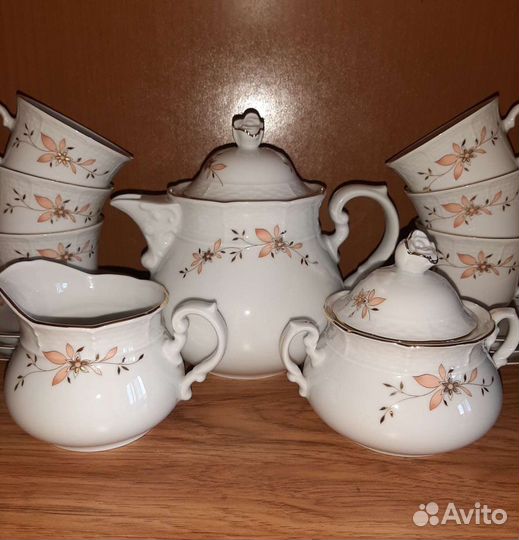 Сервиз чайный, Богемия, Чехия