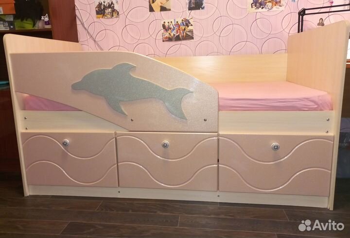 Кровать детская для девочки