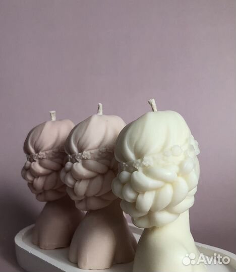 Свечи восковые ручной работы