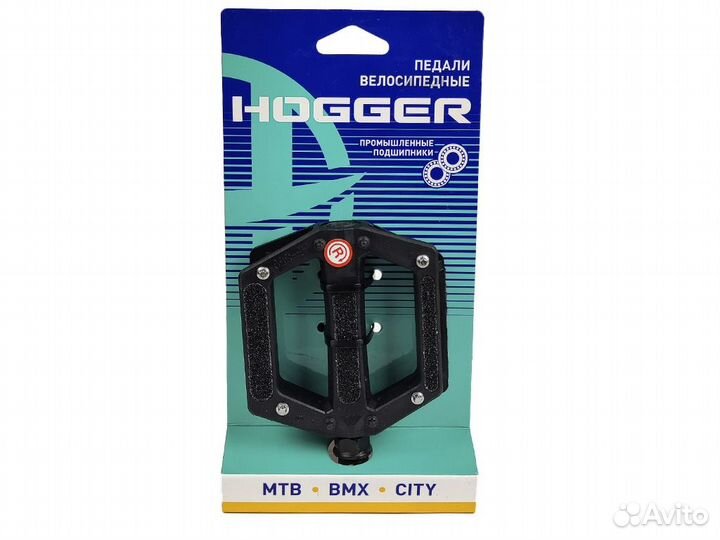 Педали Hogger ось 9/16 112х107х25