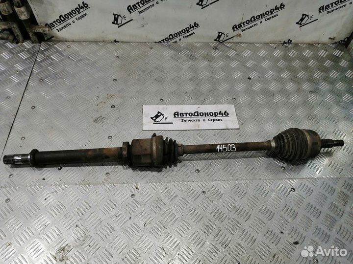 Привод передний правый Рено Меган 3, Флюенс