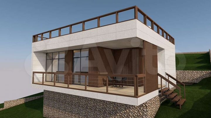 Дом 79 м² на участке 8 сот.