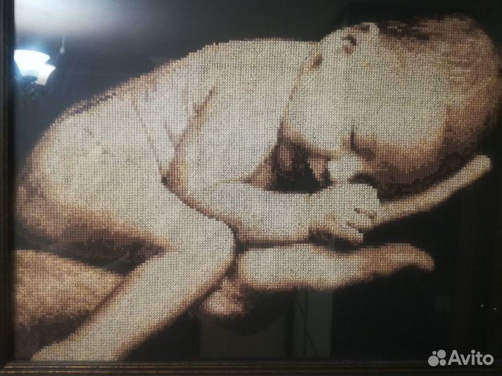Картина вышитая крестом