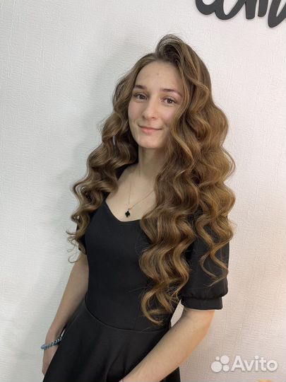 Прически, локоны