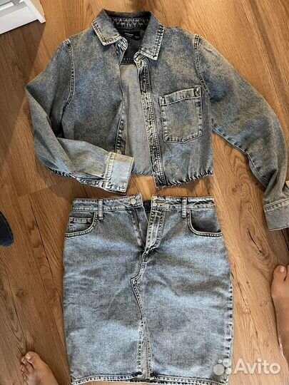 Джинсовый костюм Reserved 44-46