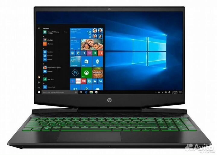 Игровой ноутбук HP Pavilion Gaming 15-dk1063ur