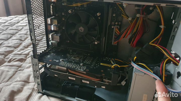 Игровой пк intel 12300/16gb/gtx 6gb