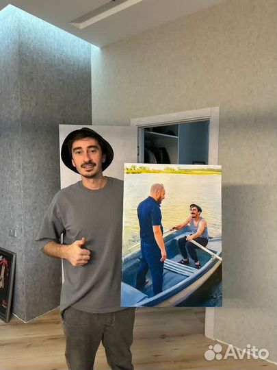 Портрет по фото на холста в Челябинске