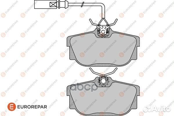 Колодки тормозные ford galaxy 00/alhambra 96