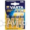 Батарейка LR6 Varta (4106) BL-4 longlife (Германия