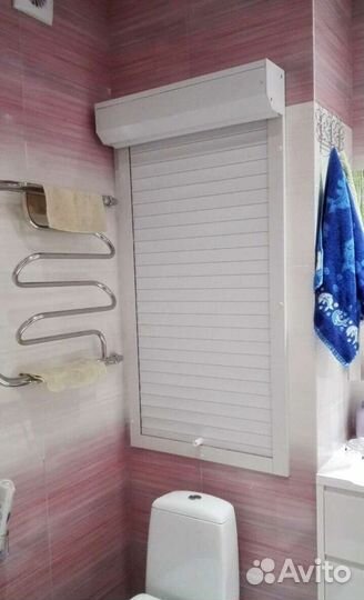 Рольставни в туалет