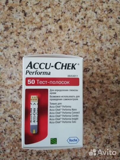 Тест полоски акку чек перформа