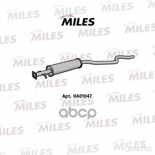 Резонатор daewoo nexia (длин.) ha01047 Miles