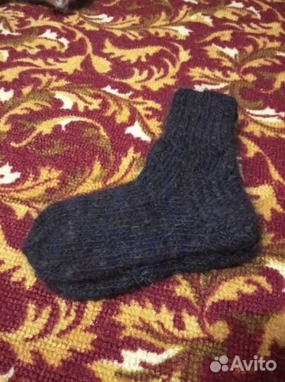 Детские носки из собачьей шерсти