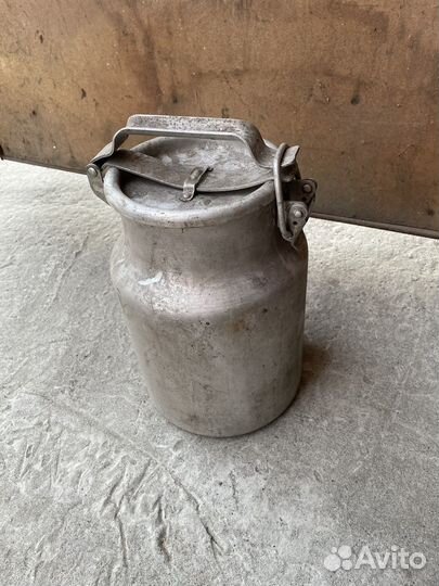 Фляга бидон из алюминия 10 л