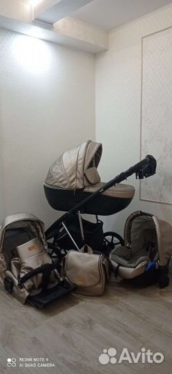 Коляска Verdi P Ecco 3в1 Экокожа