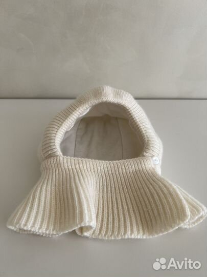 Шапка шлем Журавлик зима, р. 40-42 см