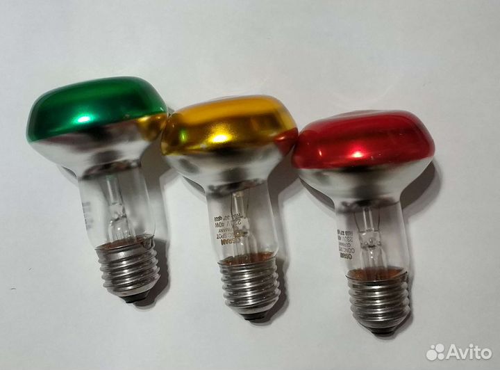 Лампы накаливания зеркальные мощностью 40Вт