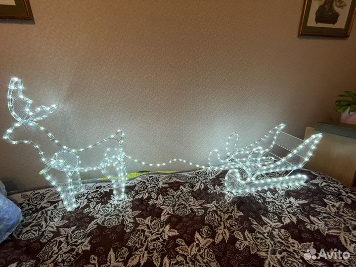 Светодиодный олень