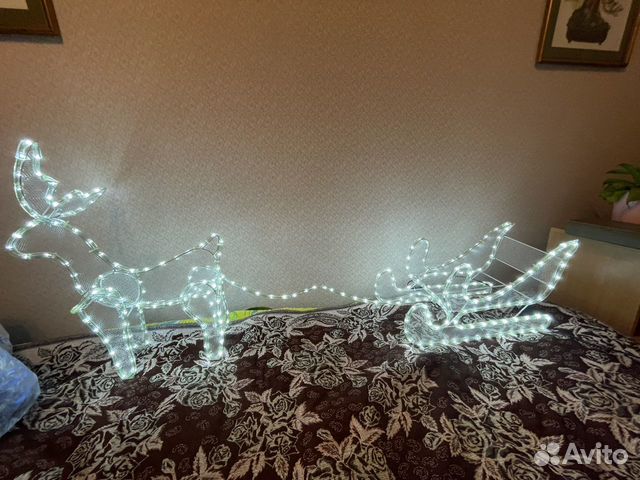 Светодиодный олень