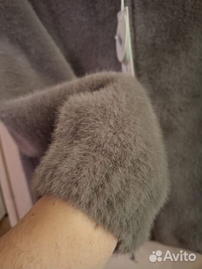 Новая натуральная шубка из кролика рекс 54-56