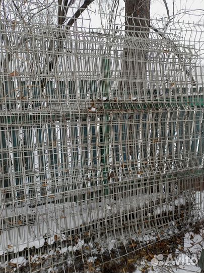 3Д сетка на забор