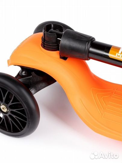 Самокат детский baby оранжевый