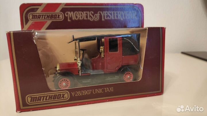 Модель машины unic Taxi 1907