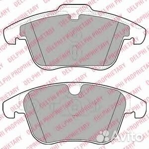 Колодки тормозные дисковые перед