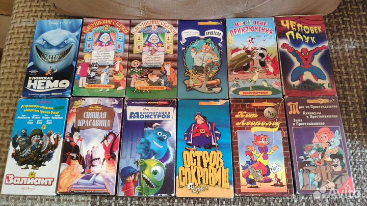 Мультфильмы на VHS