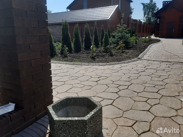 Тротуарная плитка для дорожек