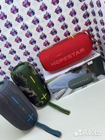 Блютуз колонка hopestar P17 морковная Original