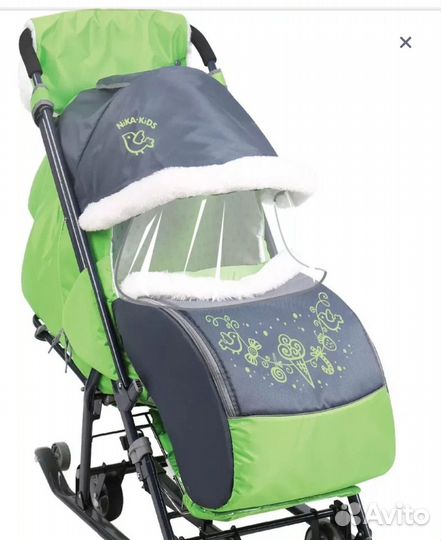Санки коляска ника