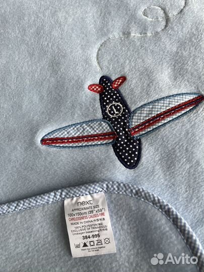 Мягкое детское одеяло 150x100 см