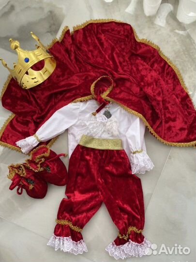 Новогодний костюм для мальчика 80 86
