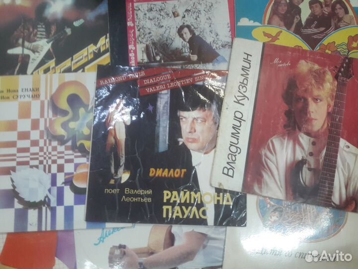 Виниловые пластинки 70-80-90х годов