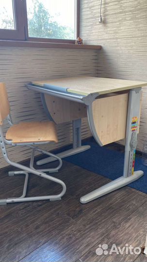 Письменный стол, Растущая парта и стул