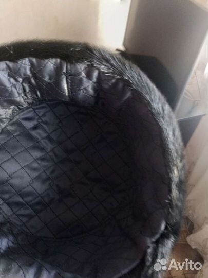 Меховая мужская шапка