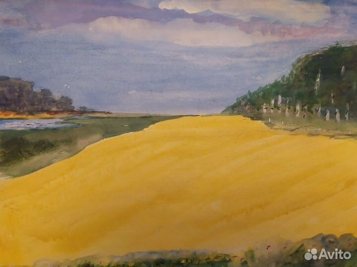 Картины акварелью