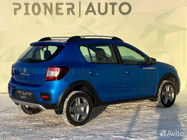 Renault Sandero Stepway 1.6 МТ, 2019, 112 519 км