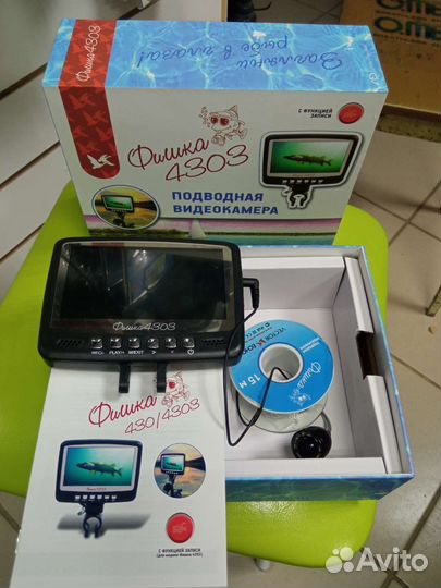 Подводная видеокамера Фишка 4303 с записью